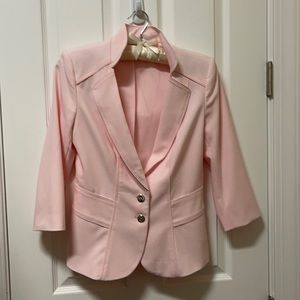 White house black market jacket pink